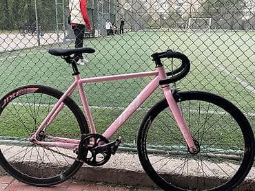 fixed gear: Шоссейный велосипед, Рама M (156 - 178 см), Б/у — 2