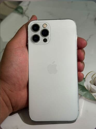 redmi note 8: IPhone 12 Pro, Б/у, 128 ГБ, Белый, Защитное стекло, Чехол, 79 % — 2