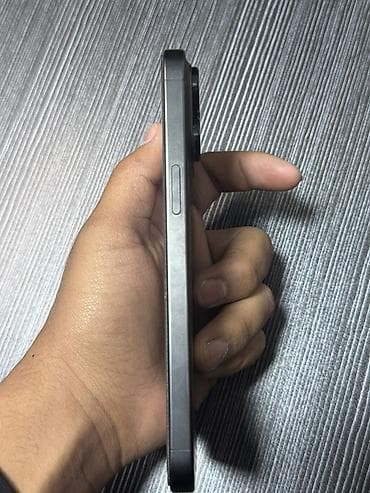 iphone 15 бу: IPhone 15 Pro Max, Б/у, 256 ГБ, Black Titanium, 95 % — 5