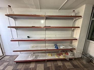 Соода жабдуулары: Торговые стеллажи металлические, пристенные - Конструкция: модульные — 3