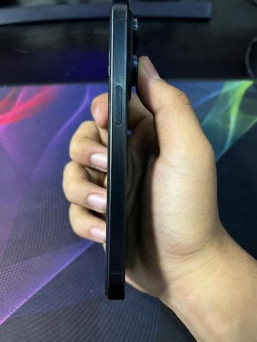 iphone 5a: IPhone 15 Pro, Б/у, 256 ГБ, Black Titanium, Чехол, 88 % — 6