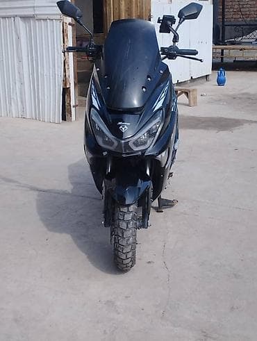 мото эндура: Скутер Stomer (бренд на облицовке) в чёрном цвете.0.49 кубовй — 1