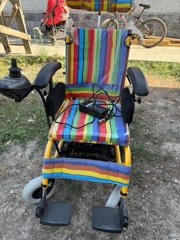 купить инвалидное кресло: Электроколяска с джойстиком управления - Компактная электрическая — 7