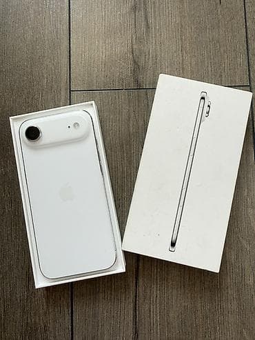айфон air 17: IPhone Air, Новый, 256 ГБ, Белый, Коробка, 100 % — 1