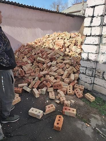 Кирпич, строительные блоки: Пустотелый, дырчатый, Жженый кирпич, Одинарный, 250×120×65 — 7