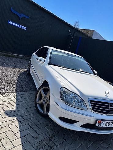 Mercedes-Benz S-Class: 2002 г., 5 л, Автомат, Бензин, Седан