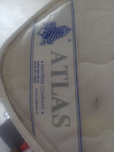 Спальный матрас, Б/у, Двуспальный, Кыргызстан, Другой бренд, Матрасы средней жесткости, Самовывоз