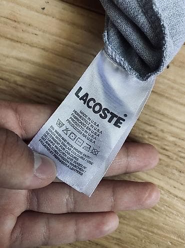 pull beer: Футболка Lacoste оригинал Размер L ( написано М больше мерят) на рост — 3
