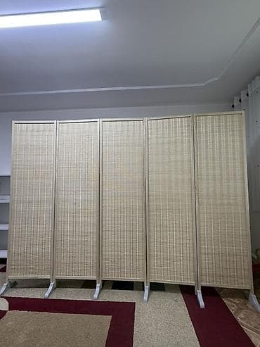 часы обмен: Ширма, перегородка Материал: Ротанг, Колличество секций: 6, Плетёная, Межкомнатные — 2