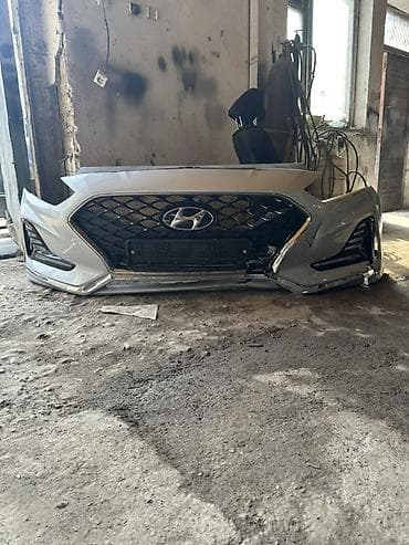 решетка радиатора соната: Бампер Hyundai, Оригинал — 2