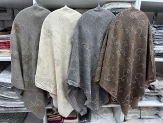 химар платок: Платок, Осень-весна, С узорами, С бисером, Вязаная модель — 6