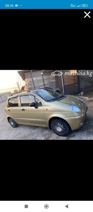 машина матиз ош: Daewoo Matiz: 2007 г., 0.8 л, Механика, Бензин, Хетчбек — 2