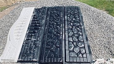 распашные варота: Формы для заборов и ограждений — 7