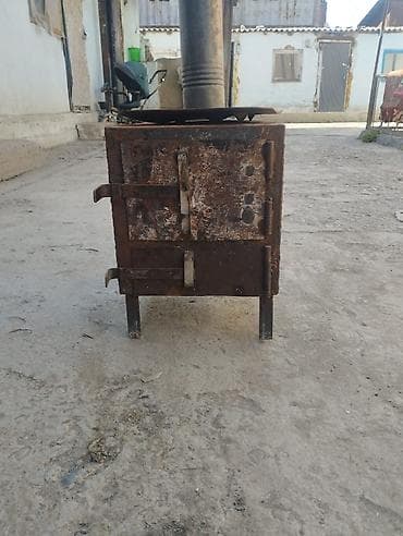 роза кочоттор: Металлическая печь-буржуйка на твердом топливе - Материал: сталь — 1