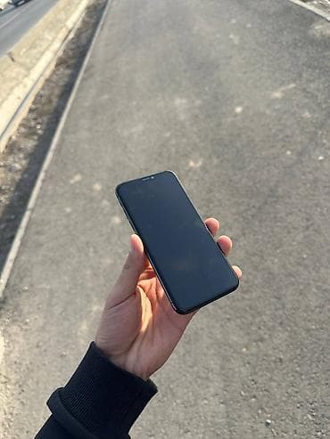 iphone x без face id: IPhone X, Б/у, 64 ГБ, Black Titanium, Защитное стекло, Чехол, 100 % — 2