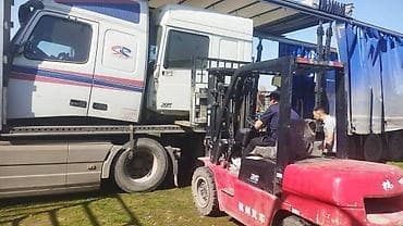 Погрузчик, Колесный, Вилочный