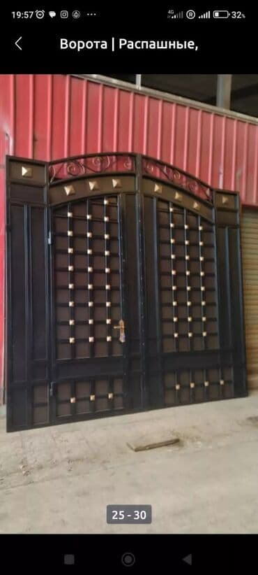 железные ограды: Ачылма дарбазалар Болоттуу — 23
