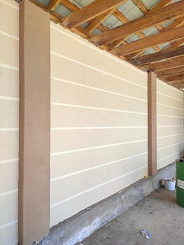 фоторамка: Ремонт фасада, Утепление фасада, Фасадный декор | Рамки | Декоративный кирпич, Сухой травертин, Жидкий травертин | Penoplex, Базальт, Пенопласт Больше 6 лет опыта — 5