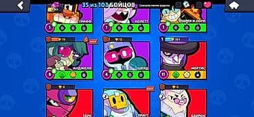 бравл шоп: Игровой аккаунт Brawl Stars Основное: - 6245 трофеев, профиль Xzz001 — 5