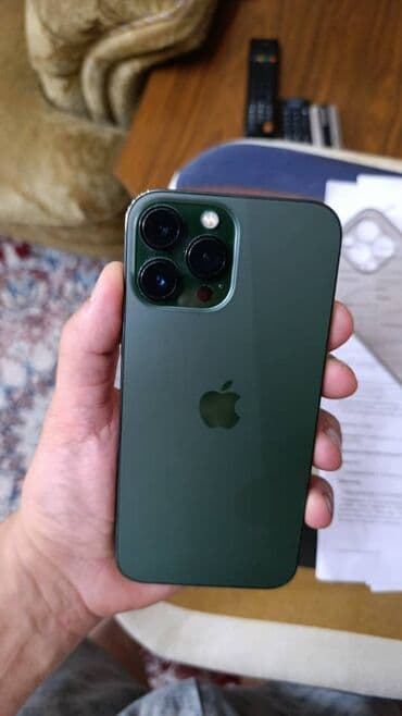 aiphone 13: IPhone 13 Pro Max, Б/у, 128 ГБ, Alpine Green, Защитное стекло, Чехол, 82 % — 8