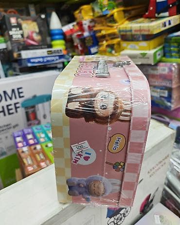 коробка лабубу: Игровой набор LABUBU — чайный сервиз в чемоданчике, 36 предметов. Что — 2