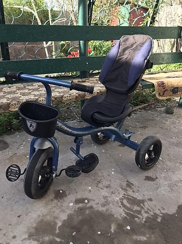 фикс bxt: Детский трехколесный велосипед с высокой спинкой - Тип: трехколесный — 1