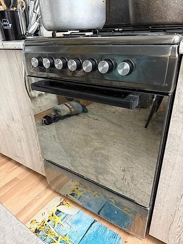 встроеная духовка: Комбинированная кухонная плита с духовкой - Тип: отдельно стоящая, с — 5