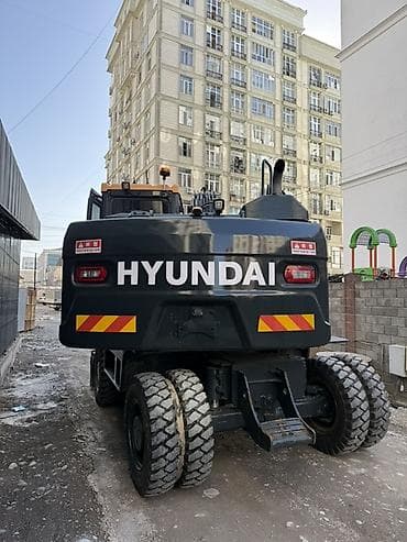 t 25: Экскаватор, Hyundai, Колесный — 5