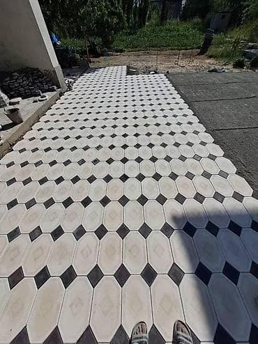 трек освещение: Тротуарная плитка, Рваный камень, Под камень, Для двора, Новый — 6