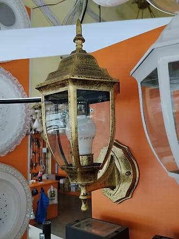 study lamp: Настенный уличный светильник в классическом стиле. - Тип: бра для — 1