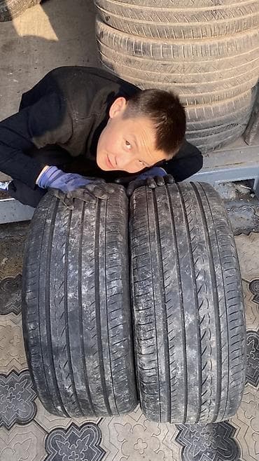 стаб: Шины 235 / 50 / R 17, Лето, Б/у, Пара, Легковые, Япония, Yokohama — 2