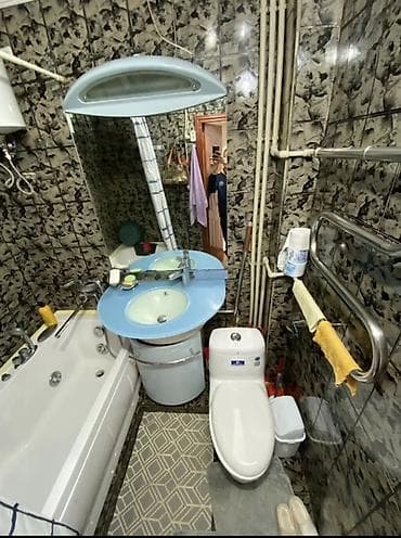 Кыймылсыз мүлк: 3 бөлмө, 58 м², 4-мкр 104-серия, 1 кабат, Евро оңдоо — 5