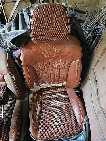 сиденья кожаные: Комплект сидений, Кожа, Toyota 2005 г., Б/у, Оригинал — 10