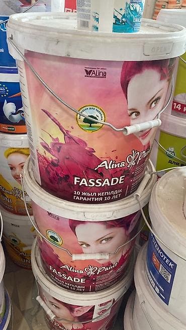 Краска фасадная Alina Paint Fassade - Назначение: наружные работы