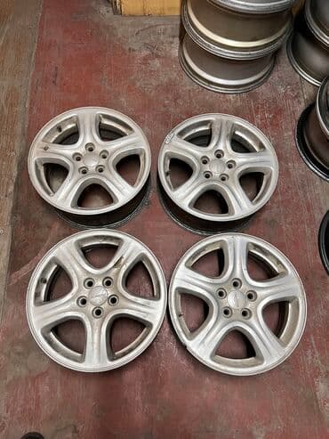 купить железные диски: Литые Диски R 16 Subaru, Комплект, отверстий - 5, Б/у — 1