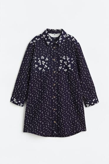 Детское платье, цвет - Синий, Новый