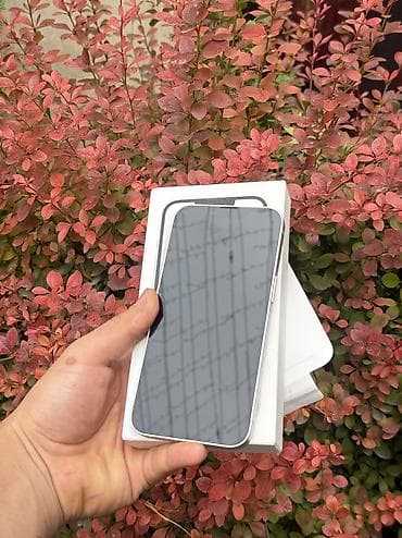 9 дюйм: IPhone 16e, Жаңы, 128 ГБ, White Titanium, Заряддоочу түзүлүш, Куту, 100 % — 6