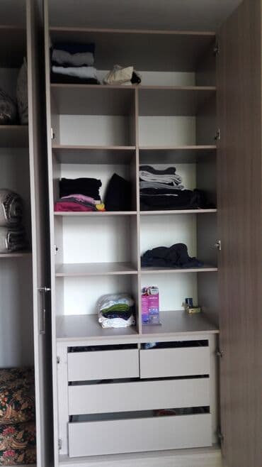 Кухонные шкафы: Шкаф для одежды, Новый, Прямой, ЛДСП — 2