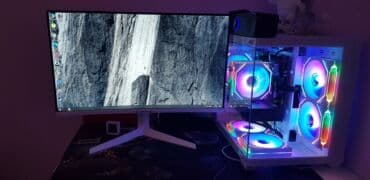 Мониторы: Компьютер, ядер - 12, ОЗУ 32 ГБ, Игровой, Новый, AMD Radeon RX 590, NVMe — 6