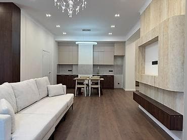 75: 3 комнаты, 75 м², Асанбай мкр Элитка, 10 этаж, Дизайнерский ремонт — 1