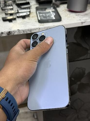 iphone 13 про макс: IPhone 13 Pro Max, Sierra Blue, 77 % — 3