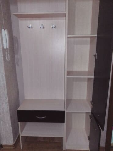 мебель шванер: Шкаф-прихожая, Б/у, С зеркалом, ЛДСП — 3