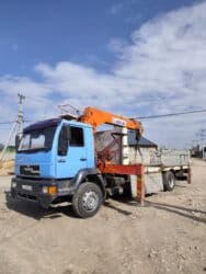 бу дрел: Автокран, MAN, 1998 г., 17 м — 3