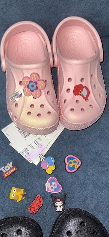 Детская обувь: Размер C 9 Стопа на 16-17 см пойдет Crocs для детей Кроксы для — 1