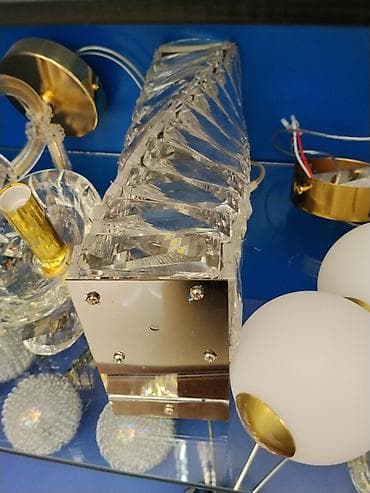 Настенный светильник LED с кристаллическим плафоном - Тип — 2