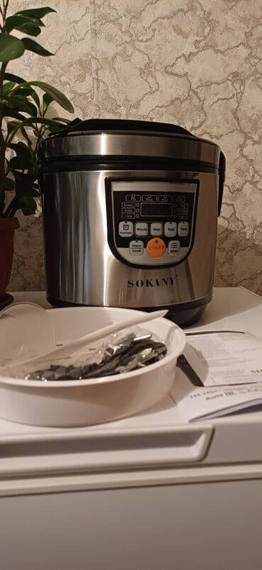 2011 сокет: Мультиварка SOKANY, объем 5.0 л - Корпус из нержавеющей стали с — 3