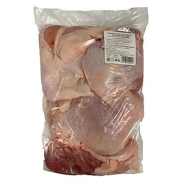 курица халал: Замороженная птица Qualiko (HALAL) Ассортимент: - Куриные окорочка — 9