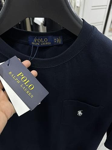 Эркектер кийими: Эркектердин футболкасы, S, M, L, Polo Ralph Lauren, Жаңы, түсү - Көк, Өзү алып кетүү — 2