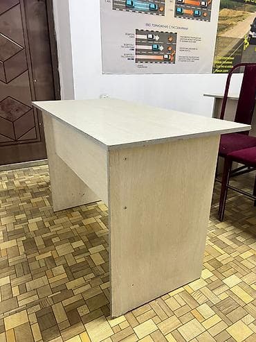 шкаф компьютерный стол: Письменный стол, Б/у — 4