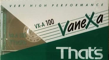 аудио касета: Аудиокассета That’s Vanexa VX-A 100 ( 1993 г. ) - Тип: IEC II / Type — 1